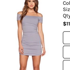 Susana Monaco Jona dress in slate